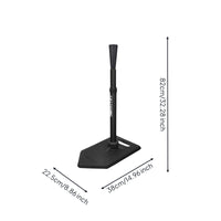 Stable Batting Tee with Weighted Base Sturdy Adjustable Batting Tee Long-Lasting Portable for Batter