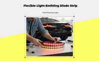Waterproof LED tailgate light bar