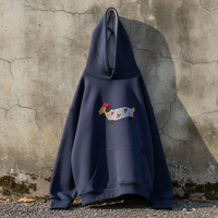 Dachshund Print Hoodie for Men and Women, Loose Fit, Autumn/Winter