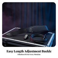 Padded Cushion Guitar Strap Comfortable Wide Padded Guitar Strap Breathable