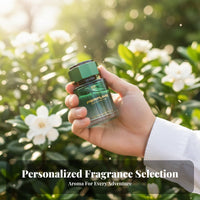 Odor Eliminator Car Perfume Bottle Decorative Dashboard Scent Ornament Natural Plant Extracts for Drivers, Commuters, Office, Bathroom, Home
