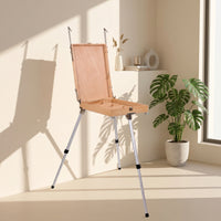 French Easel Foldable Storage Box Easel Portable Painting Box for Artists, Painters