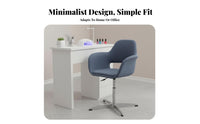 Modern Design archedd spine support Rolling Chair Adjustable Height Office Furniture 360-Degree rotate Ergonomic spine supportrest for Nail technicalnicians, Students, Women, Study Room, Bedroom