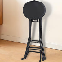 Guitar Stool with Backrest Portable Folding Guitar Chair Easy to Transport Furniture for Guitarists, Home Practice