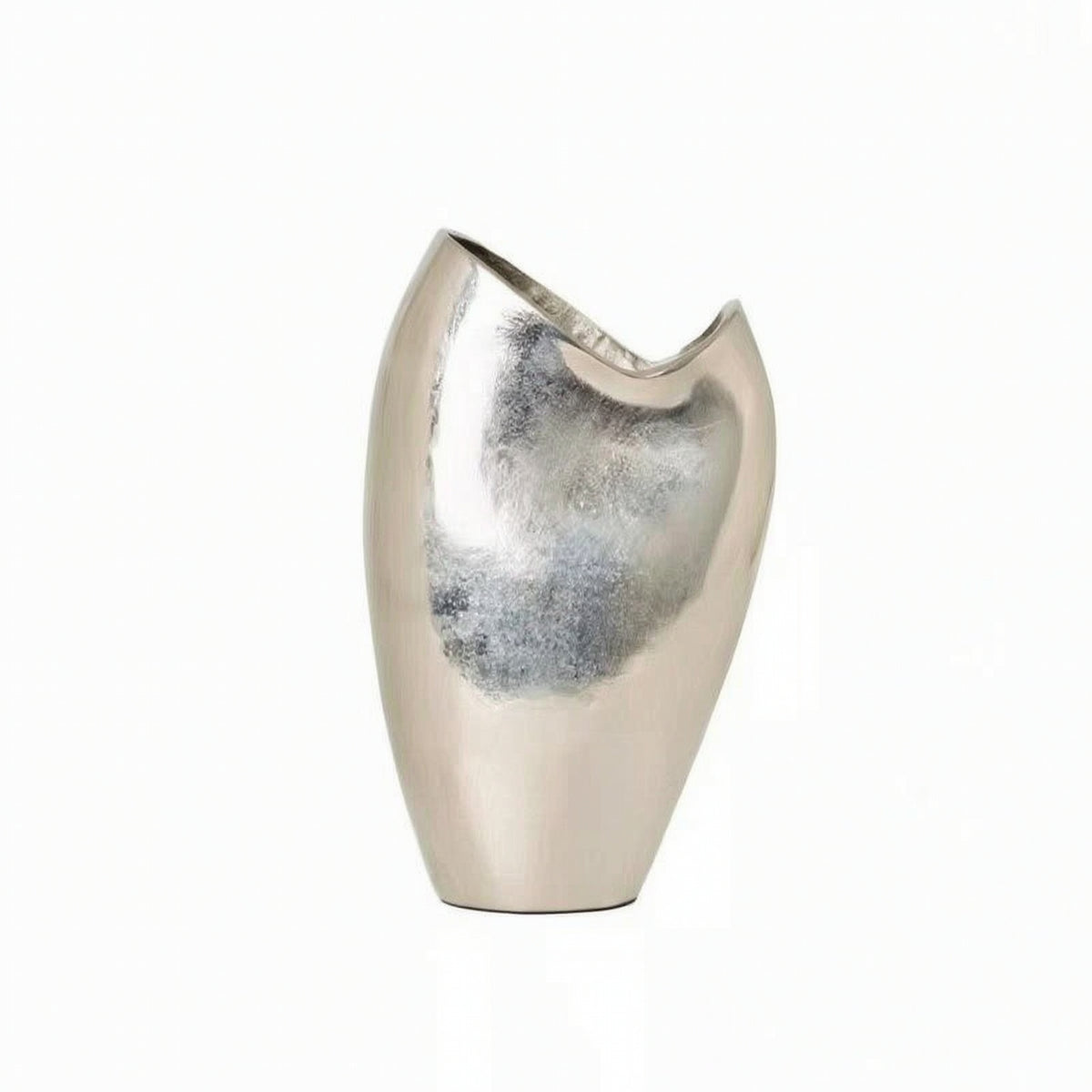 Aluminum Decorative Vase Tabletop Decorative Flower Vase Minimalist for Entryway Table