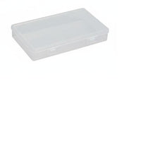Small Clear Plastic Box Multipurpose Mini Storage Box Lightweight for Craft Room