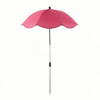 Umbrella with Ground Stake Compact Telescopic Umbrella Lightweight