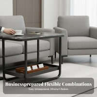 Modern design Sofa, Armchair and Coffee Table Combo Minimalist Design Reception Set Professional Appearance Lounge Seating Ergonomic Comfort for Corporate Buyers, Business Owners, Interior Designers, Waiting Room, Meeting Space, Hotel Lobby