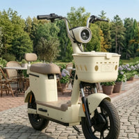 Electric Bike Basket Long-Lasting Bike Basket with Lid Wear-Resistant Universal for Commuters, Grocery Runs, Daily Errands