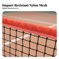 Foldable Portable Tennis Net Easy Setup Tennis Training Net Quick Assembly Sports Equipment Indoor Outdoor Use for Children, Beginners, Backyard, Driveway