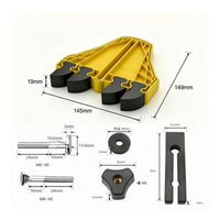 Woodworking Featherboard Adjustable Featherboard with Miter Slot Bar Feather Board Flexible Tool Easy Tension Control