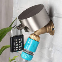 Easy Installation Outdoor Faucet Lock Cover Vandal-Resistant Anti-Theft Faucet Cover Universal Fit Outdoor Water Spigot Lock Weatherproof for Property Managers, Landlords, Homeowners, Vacant Properties, Garden