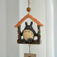 Resin Japanese Wind Chimes, Large Outdoor Decor Wind Chimes for Garden, Crisp Melodious Sound, Hanging Ornament