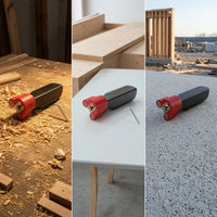 Carpentry Edge Trimmer Handheld Wood Edge Planer Easy to Grip Chamfering Tool for Woodworkers, Crafters, Workshop