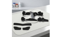 Sports Face Guard with Padding Transparent Defensive Mask with Cushioning Pads