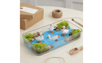 4 Pieces Resin Duck Ornaments Cute Poses Resin Duck Figurines Versatile Decor Fairy Garden Accessory for DIY Enthusiasts, Desktop