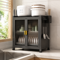Dish Rack Kitchen Rack 60cm 2-Tier Draining Kitchen Organizer