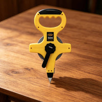 Handheld Lu Master Ruler Long Steel Tape Measure Sturdy Tape Measure with Carry Handle Portable for Carpenters