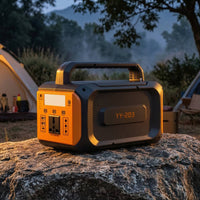 Power Station with Conventional Composition-Electrochemical Compact Portable Power Station Rechargeable Portable Generator for Campers, Homeowners