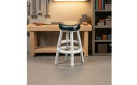 Artisanal 1:64 Chair Model Silver-Toned Resin Chair Model for Display