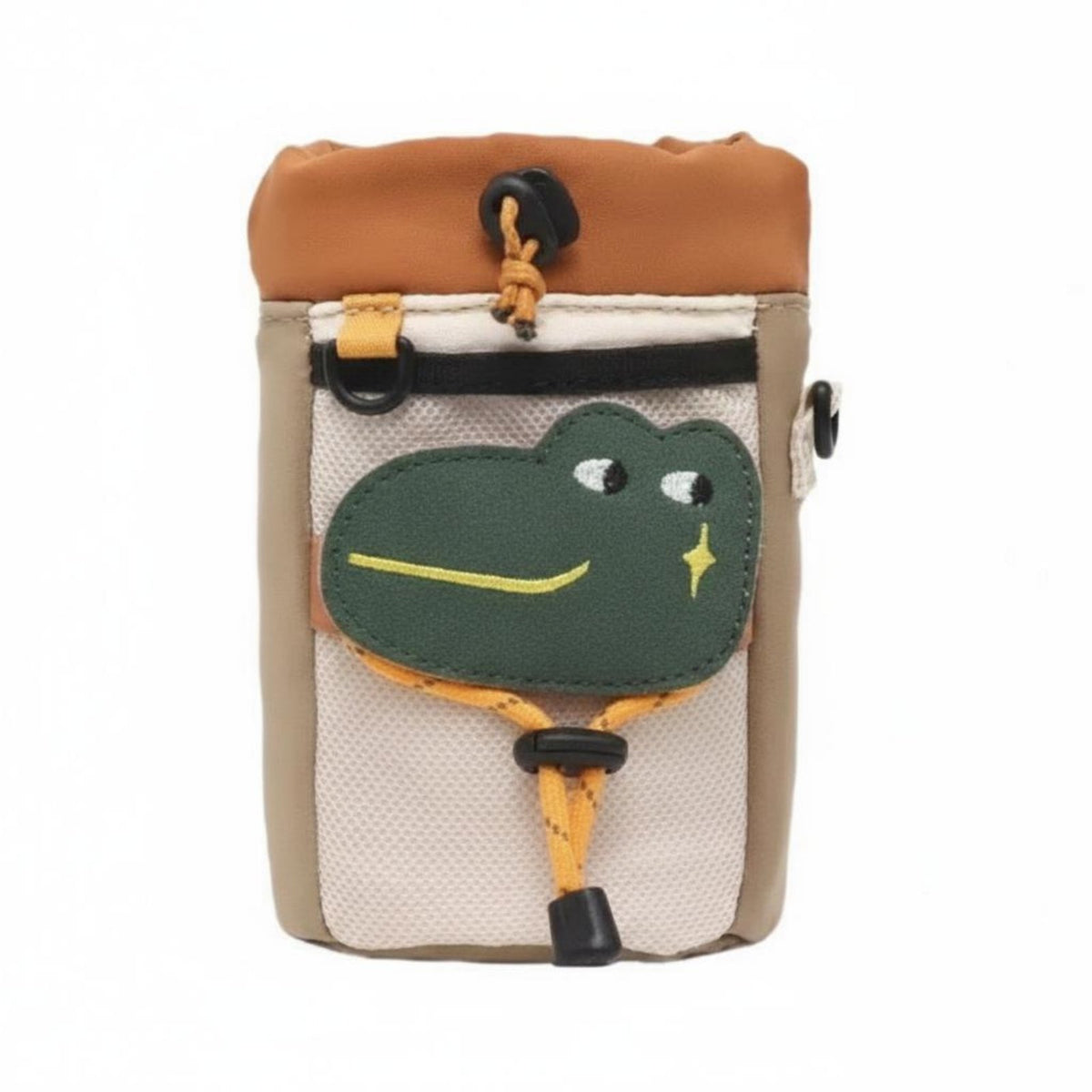 Camping Design Bike Handlebar Bag Multi-Pocket Storage Handlebar Stem Bag Secure Attachment for Children, Bikepacking, Commuting