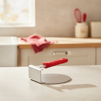 Burger Press with Silicone Handle Non-Slip Burger Patty Press Hamburger Patty Maker for Kitchen