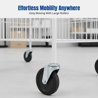 Folding Push Cart, Mobile Promotion Rack, Snack Display Flower Cart, Multi-Scene Use, Durable Metal, Easy Storage, for Sushi
