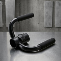 Barbell Row Handle Compact Barbell Row Attachment Black Double Handle Attachment