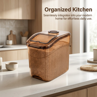 Airtight Food Storage Containers, Kitchen Storage, Dry Food Storage, Cereal Storage Containers, Pantry Storage, Kitchen Containers