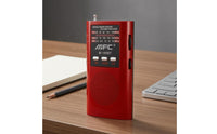 Telescopic Antenna AM AM and Frequency Modulation SW Radio TF Card Playback Handheld Mini Radio Compact Size Portable Device Flashlight