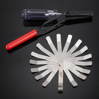 Cylinder Adjustment Tool with Feeler Gauge Combined Cylinder Adjusting Tool with Feeler Gauge Precision-Crafted for Hobbyists