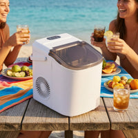 Compact Countertop Ice Maker Portable Ice Maker Small Footprint Machine Space-Saving for Homeowners