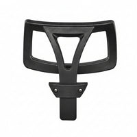 Mounting Stem Office Chair Headrest Accessory Curved Frame Molded Plastic Headrest
