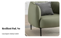 Comfortable spinerest Lowspine support Tub Chair Space-Saving Single Sofa Modern Design Indoor Furniture Minimalist aesthetic for Apartment Dwellers, Homeowners, Living Room, Bedroom, Balcony, Reception Area