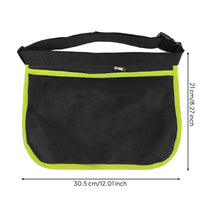 Waist-Mounted Ball Bag Rounded Rectangular Waist Ball Bag Buckle Fastening Training Accessory