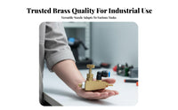 Even Atomization Border Bander Cleaning Nozzle Long-Lasting Brass Air Atomizing Nozzle for Factory, Workshop
