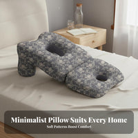 Hands-Hands-Hands-off S Hands Prone Sleeping Pillow Breathable Material Stomach Sleeping Support Pillow Pressure Relief for Seniors, Bedroom