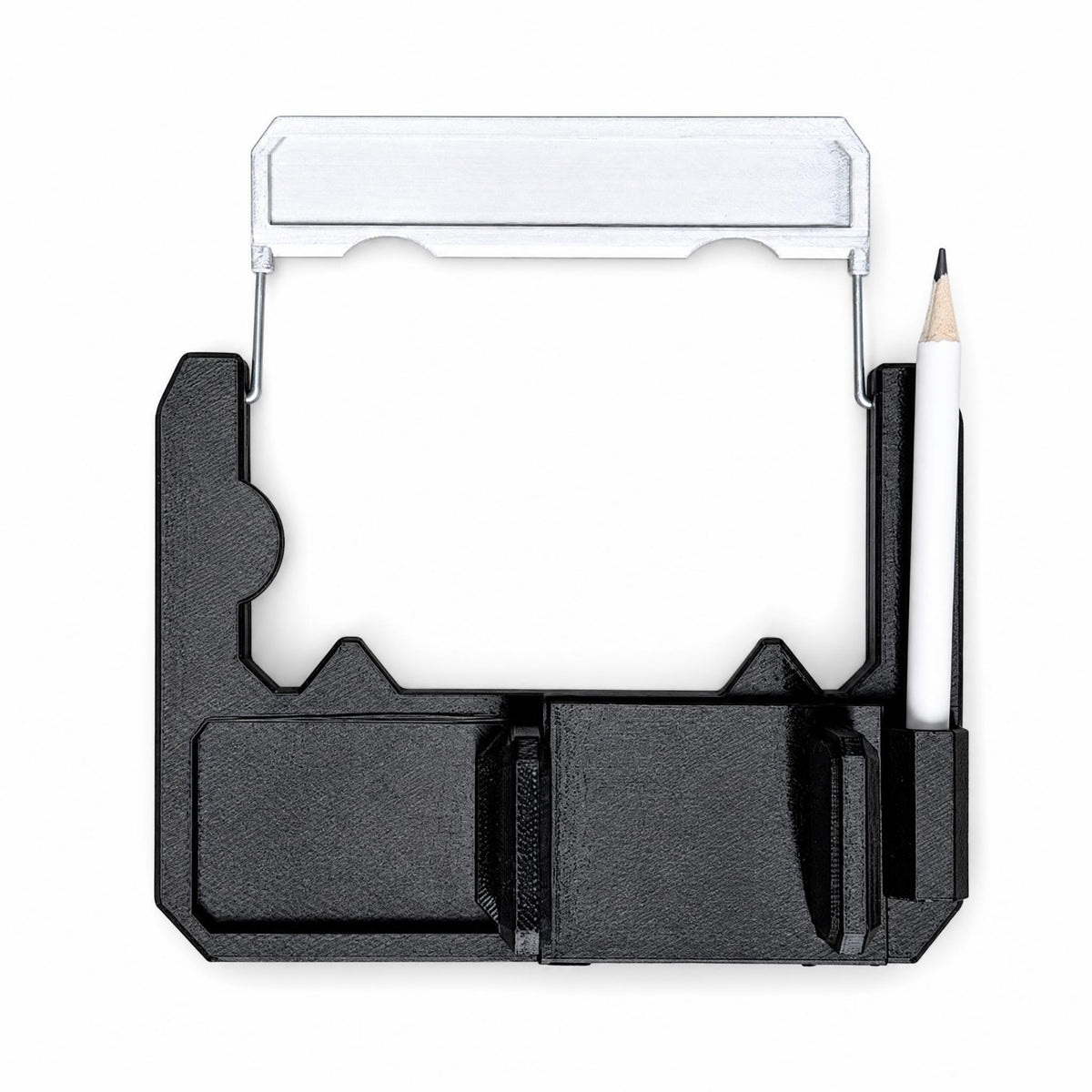 Black and Light Colored Golf Cart Steering Wheel Phone Holder Plastic Golf Cart Phone Mount Hands Unrestricted