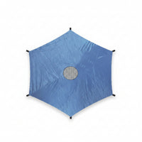 Lightweight Trampoline Shade Cover Wrinkled Surface Trampoline Sun Shade Sturdy