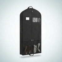 Garment Cover with Pockets Zippered Garment Bag with Pockets Suit Bag with Handles Travel-Friendly Foldable for Travelers