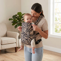 Adjustable Front and Back Baby Carrier Supportive Structured Baby Carrier Comfortable Lightweight for Parents, Outings