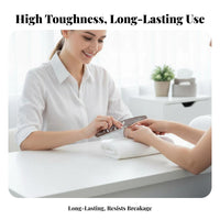 Nail File Washable Nail Shapes, Smooths, and Shines Fingernail Shaping Tool for DIY Manicure Enthusiasts, Beginners, Home, Travel