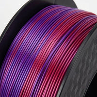 PLA Filament 1.75mm 1kg Spool Rainbow Multicolor Gradient for Printer, Refill for Hobbyists and Prototyping