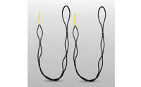2 Pieces Shock-Absorbing Bungee Dock Line Stretchable Elastic Mooring Rope Stretchy Boat Rope with Loops Adjustable for Boaters, Rafting