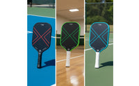 Carbon Fiber Pickleball Paddle 16mm Pickleball Paddle Sporting Goods Wrapped Grip Control for Players, Match Play, Training