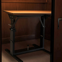 Folding Table Frame Space-Saving Table Leg with Locking Hinges Furniture Legs Compact for Recreational Vehicle Builders