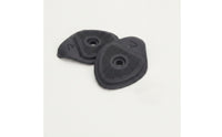 Biking Shoe Heels with Screws Shielded Shoe Heel Repair Pieces Non-Slip Heel Repair Rubber Pads for Cyclists, Road Bikers