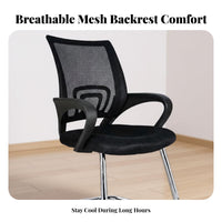 Height Adjustable Rolling Mesh-Back Computer Chair Ergonomic Design Mesh Back Rolling Chair Support Swivel Seat Easy Assembly for Students, Conference Room, Bedroom