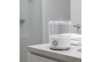 Electric Towel Steamer Countertop Towel Steamer with Transparent Chamber Compact Appliance Corded for Estheticians, Barbershops