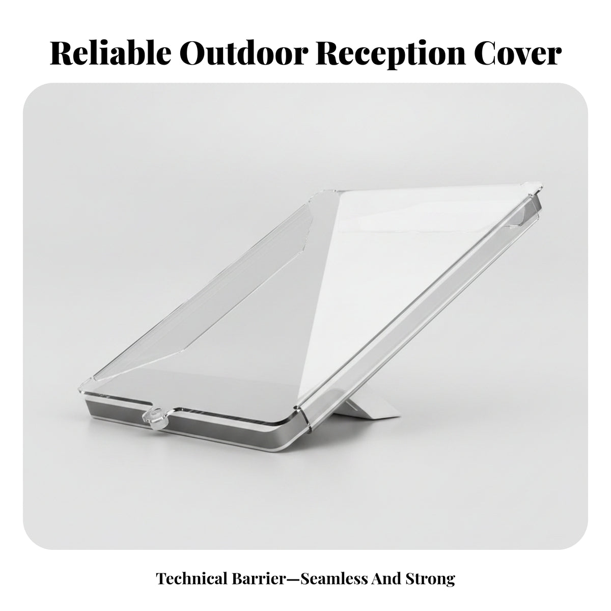 Low-Profile Clear Hard Cover